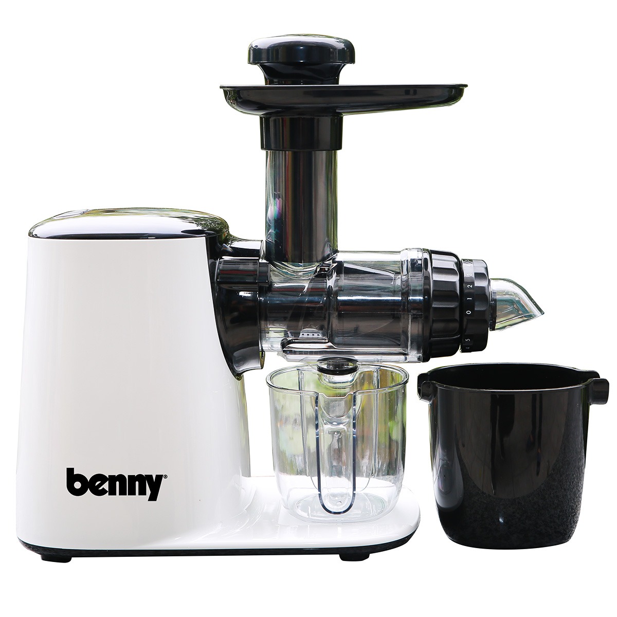 Máy Ép Chậm Benny BSJ-250W (250W- màu trắng đen)