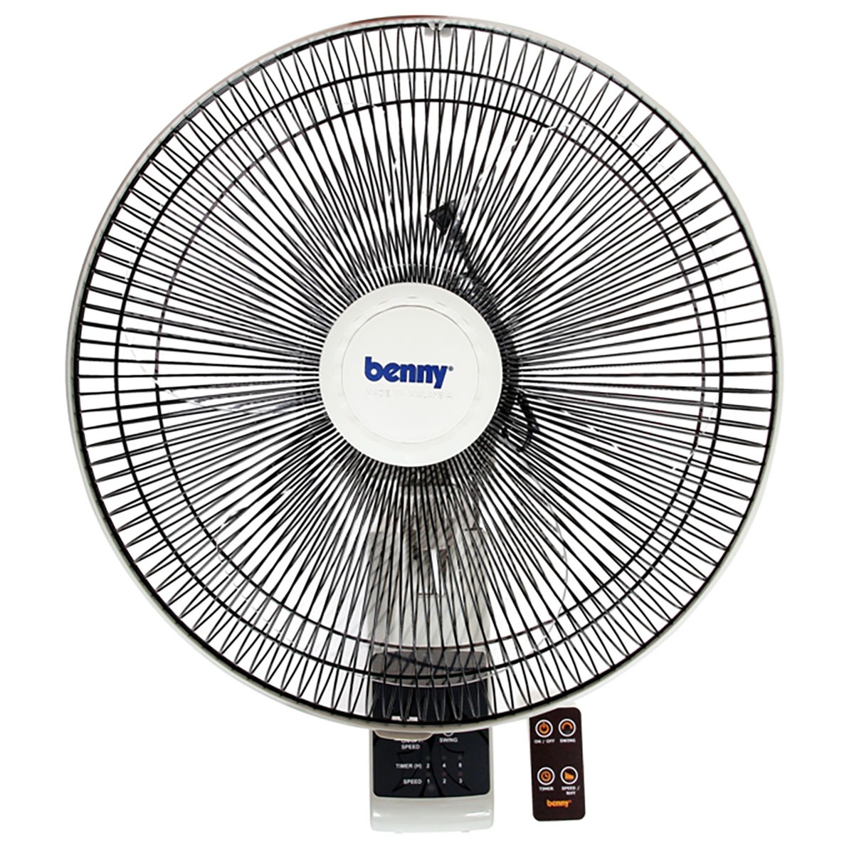 Quạt treo tường Benny FMW16 (có khiển)