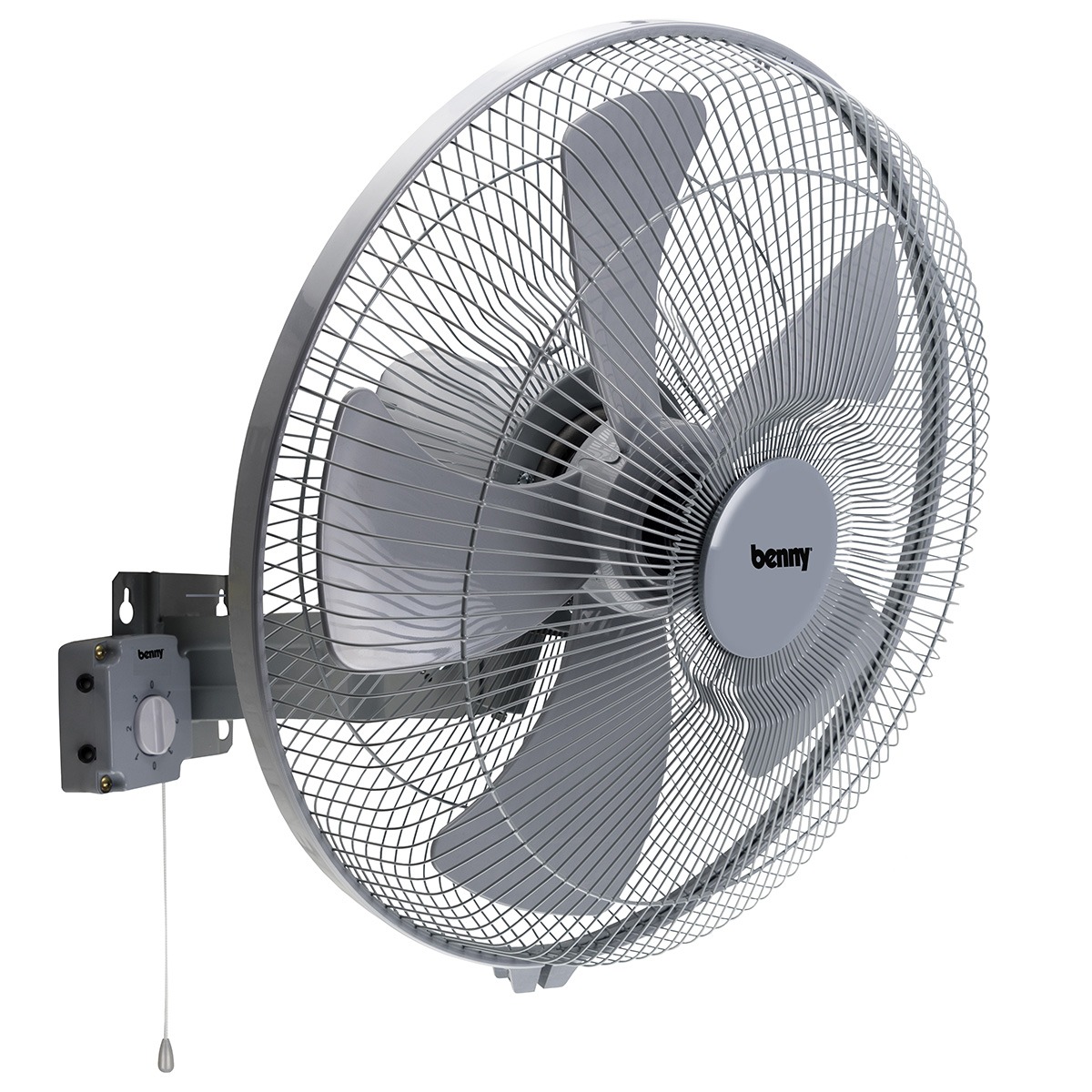 Quạt treo tường công nghiệp Benny BFW184 (không khiển- màu Gray)