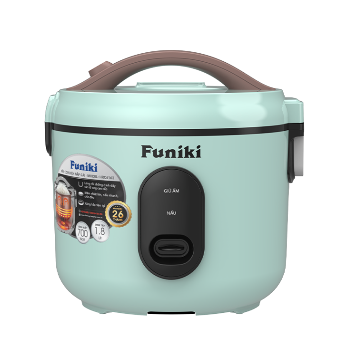 Nồi cơm điện Funiki 1.8 lít HRC6163