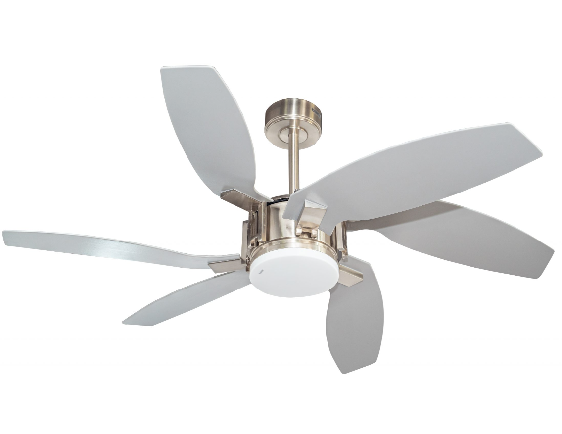 Quạt trần Benny Milano BF-C52B6( (6 cánh-có khiển-màu metal(ghi))
