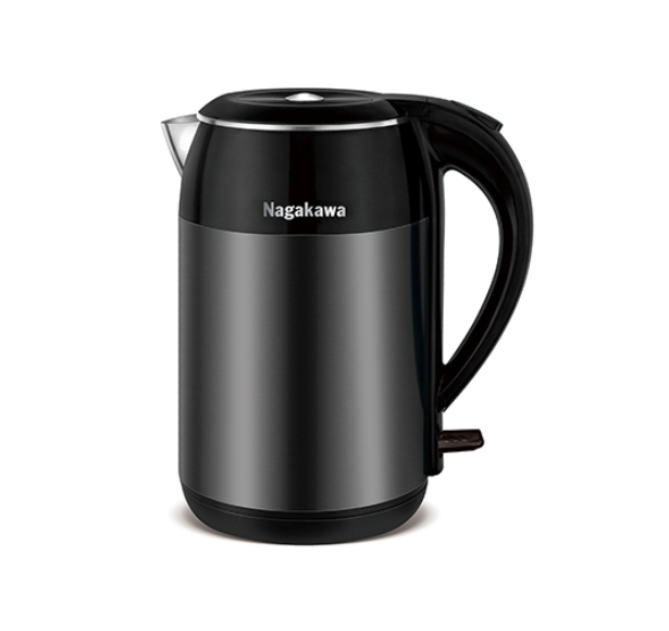 Ấm siêu tốc Nagakawa NAG0315 (1.8L- 1800W- màu đen)