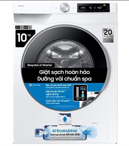 Máy giặt Samsung 10 Kg WW10DG6U34LESV (Cửa ngang)