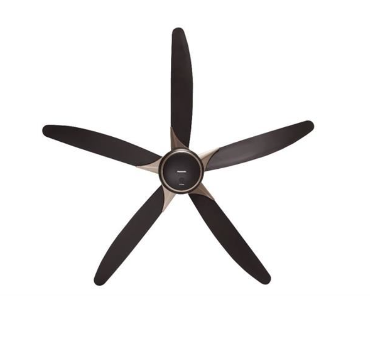 Quạt trần Pana F-60GDSTBTRV (5 cánh- có khiển màu nâu)