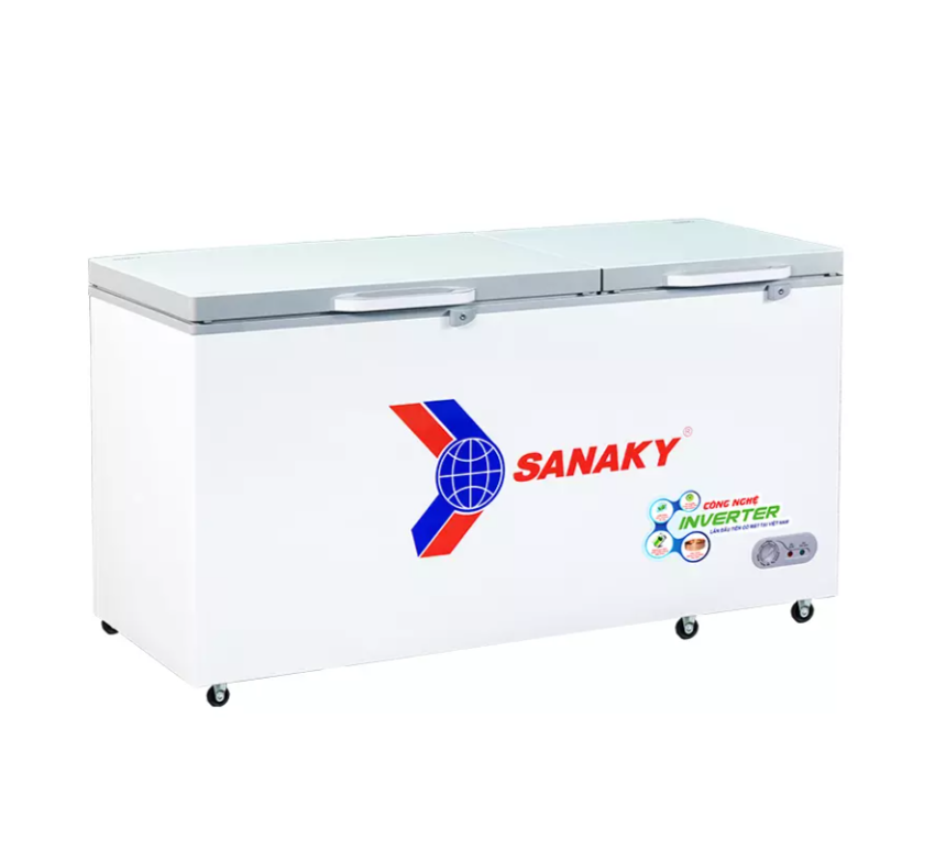 Tủ đông SANAKY VH-6699HY4K(1 ngăn đông-2 cánh-dàn đồng-530L-Inverter)