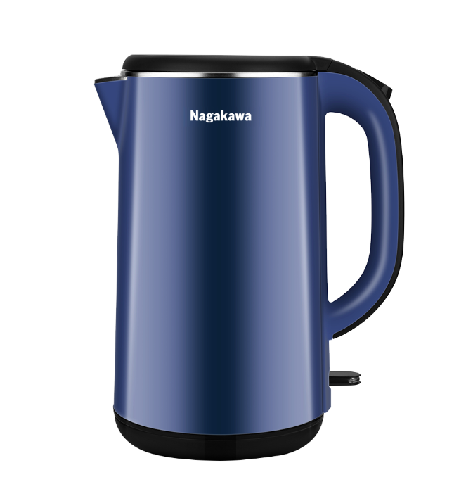 Ấm siêu tốc Nagakawa NAG0321 (1.8L- 1800W- màu xanh)