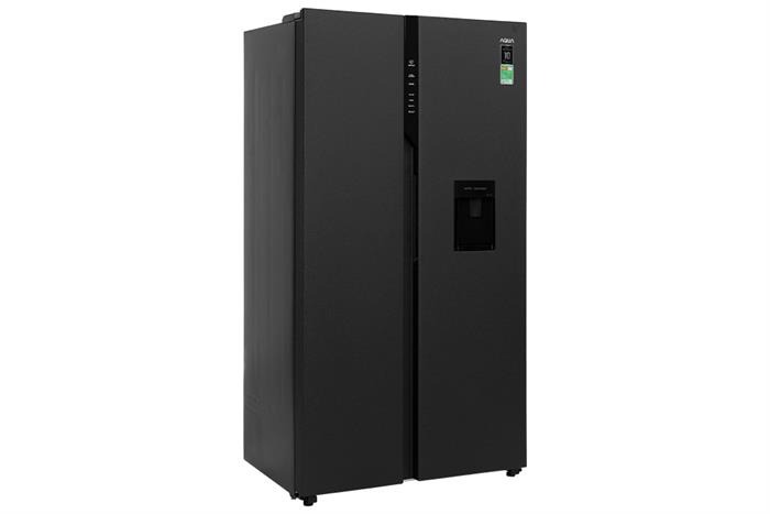 Tủ lạnh Aqua AQR-S612XA(WCB) (2 cánh-Inverter- 550 lít)