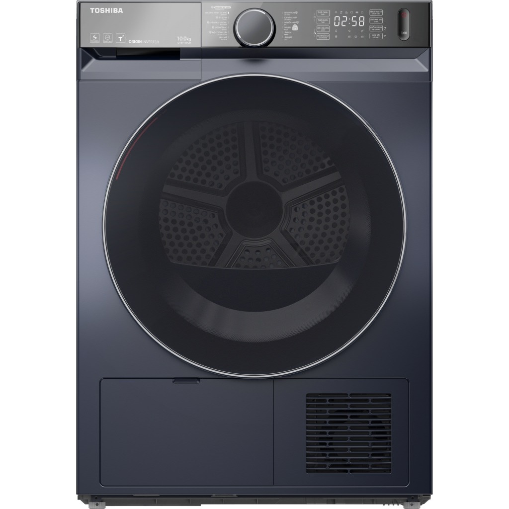 Máy sấy bơm nhiệt Toshiba 10 kg TD-BP110GHV(MG) (màu ghi)