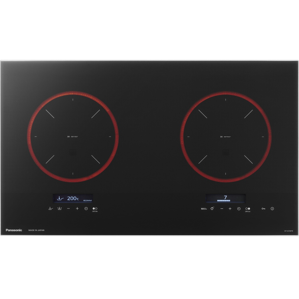 Bếp từ đôi Panasonic KY-A1W70KRA (màu đen)