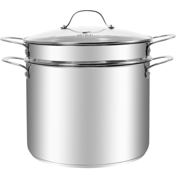 Nồi hấp Inox 304 đáy 5 lớp Elmich EL-2533IN28 (Phi 28)