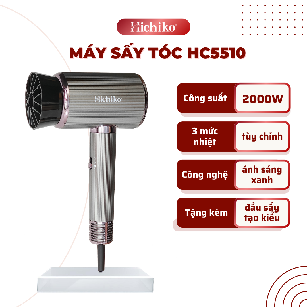 Máy sấy tóc Hichiko HC5510B (2000W)