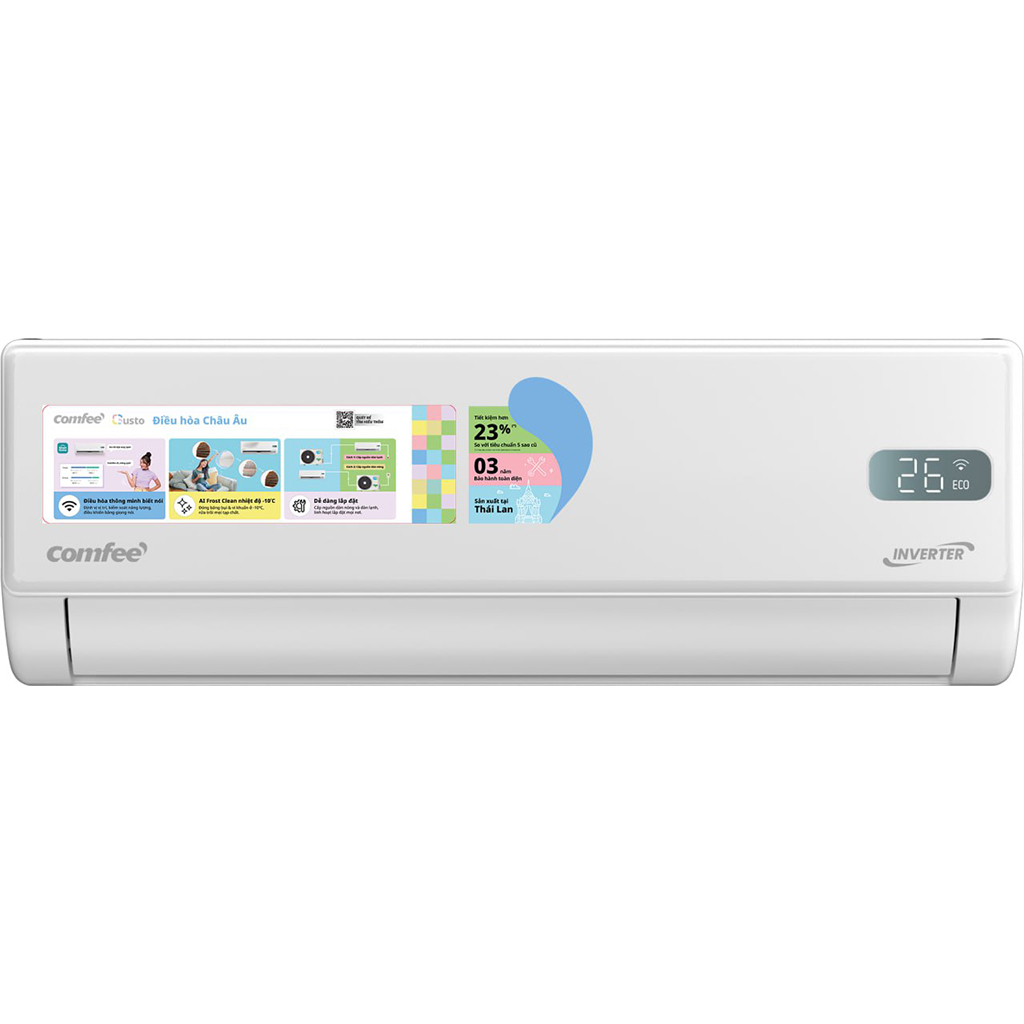 Điều hòa Comfee Inverter 24.000BTU CFS-25VGPF-V