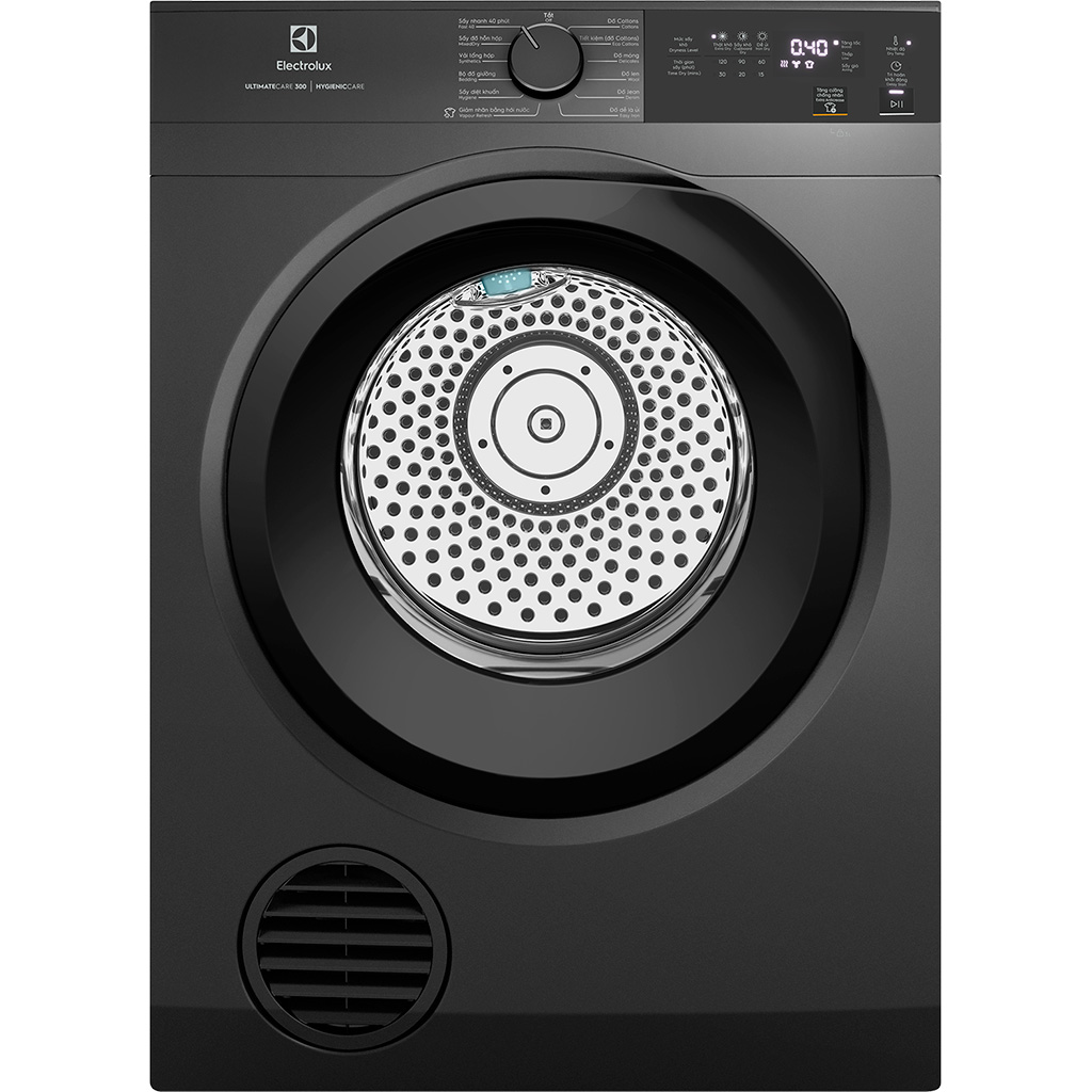 Máy sấy thông hơi Electrolux EDS904N3SC (9.0kg- màu xám đen)
