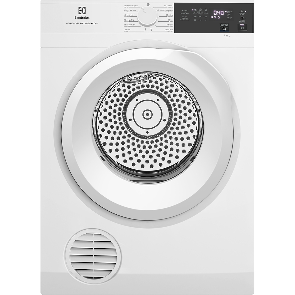 Máy sấy thông hơi Electrolux 9 Kg EDV904H3WC
