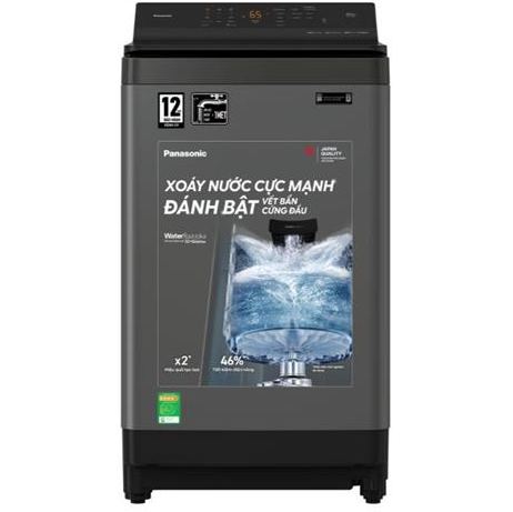 Máy giặt Panasonic 9 Kg NA-FJ90X1DV (Cửa trên - màu ghi tối)