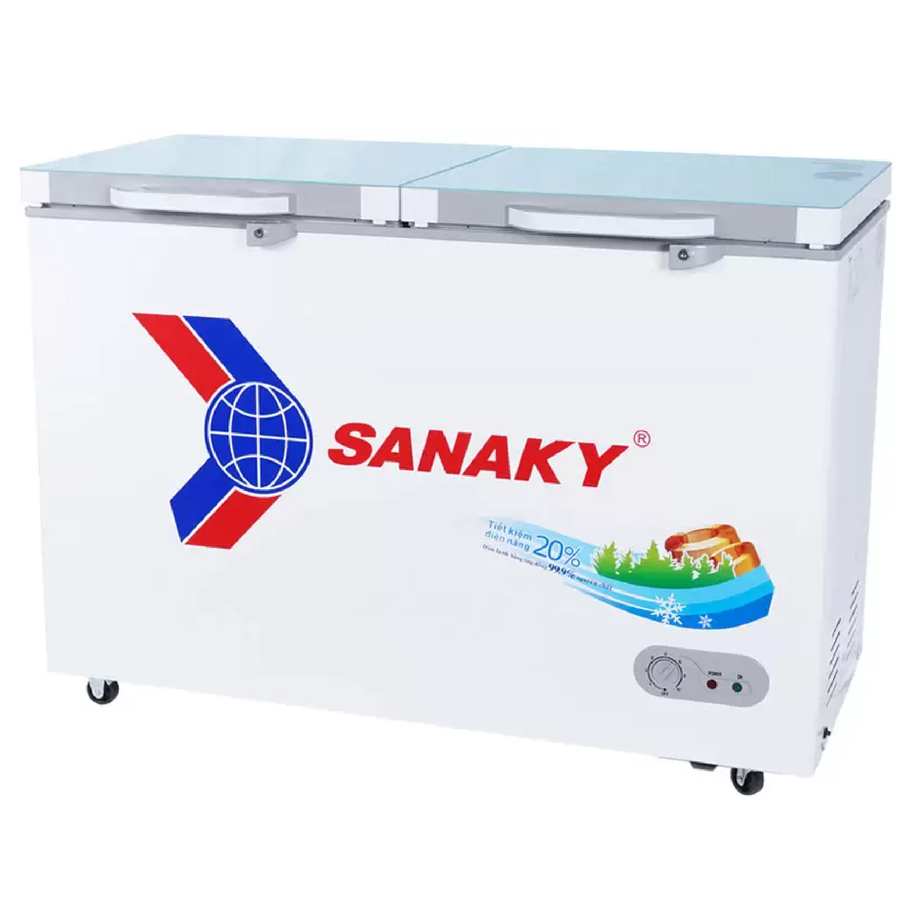 Tủ đông Sanaky 280 lít VH-4099A2KD (1 ngăn, 2 cánh)