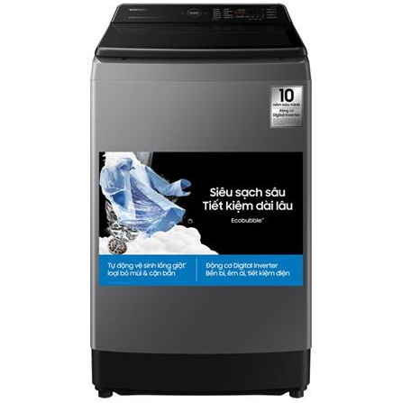 Máy giặt Samsung 12.5 Kg WA40F12E4LSV (Cửa trên- màu xám)