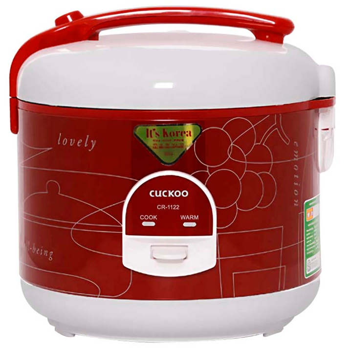 Nồi cơm điện Cuckoo 2 Lít CR-1122 (màu đỏ)