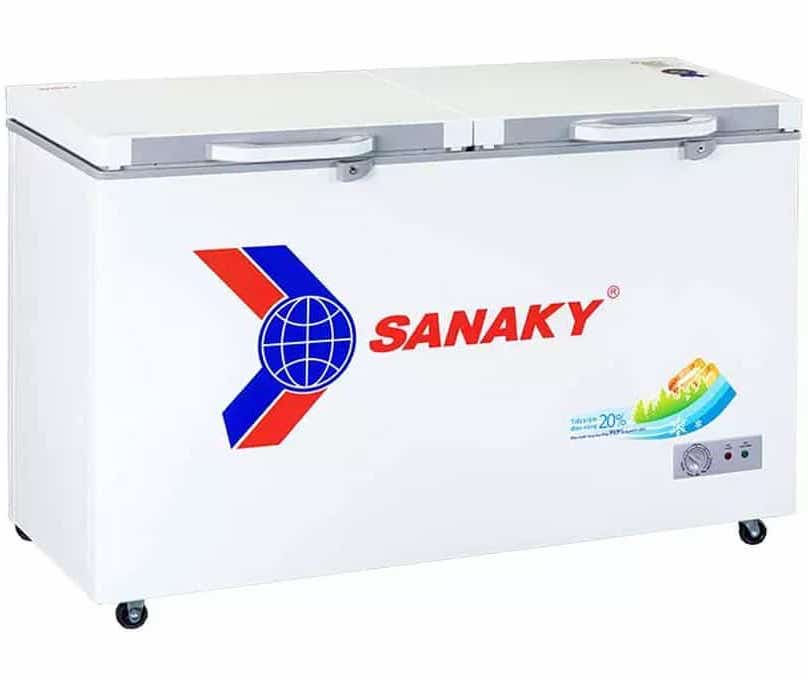 Tủ đông Sanaky 410 lít VH-5699HYK (1 ngăn, 2 cánh kính)