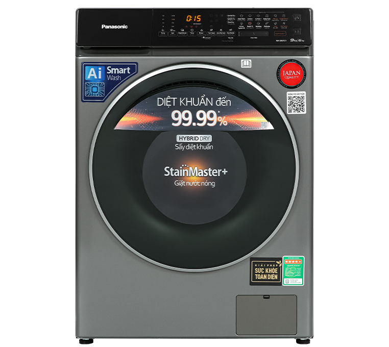 Máy giặt sấy Panasonic 9.0 Kg NA-S96FC1LVT