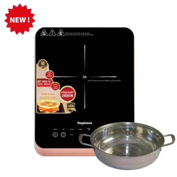 Bếp từ đơn Nagakawa NIC6216 (2800W)