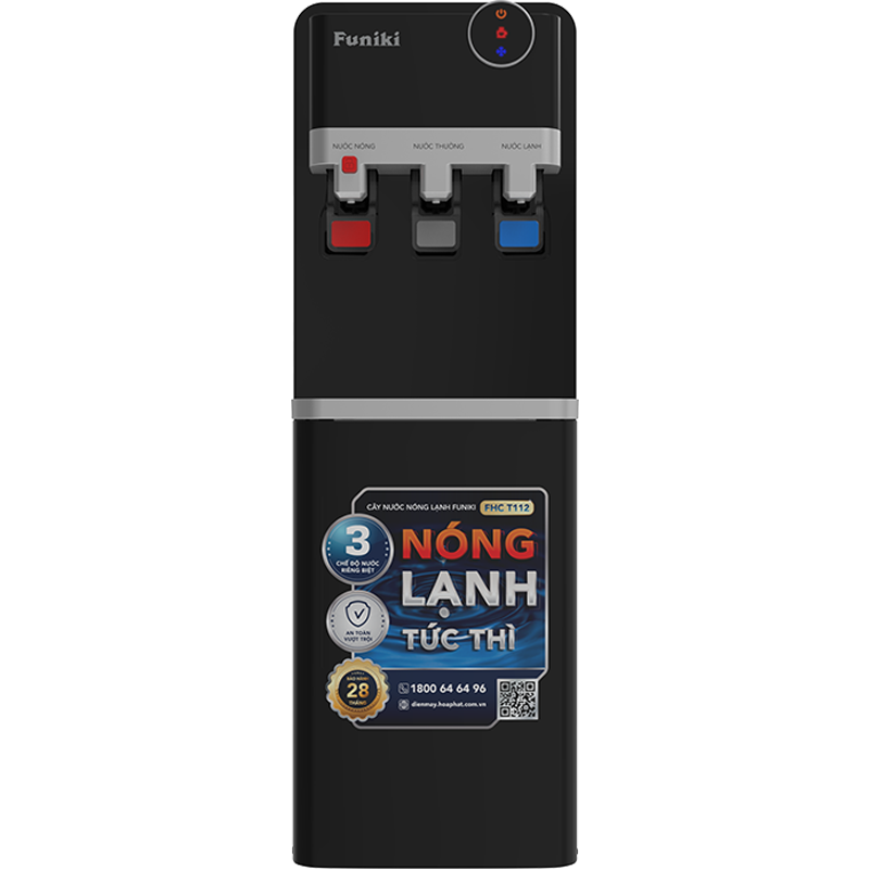 Cây nước nóng lạnh Funiki FHC T112 (nắp hở, bình úp)
