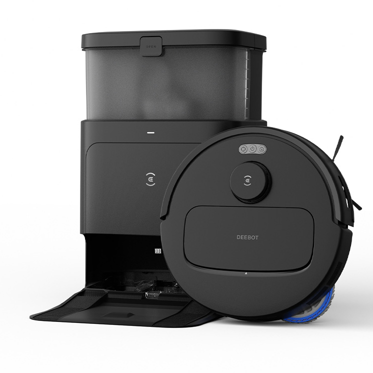 Robot hút bụi thông minh Ecovacs N30 Pro Omni (màu đen)