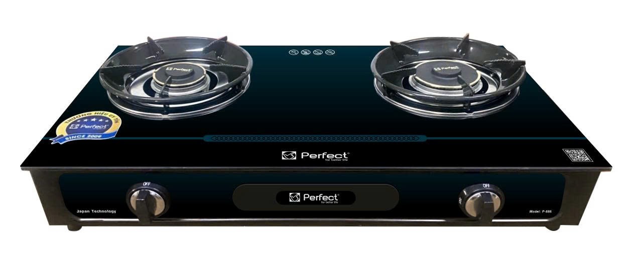 Bếp gas đôi Perfect P-886