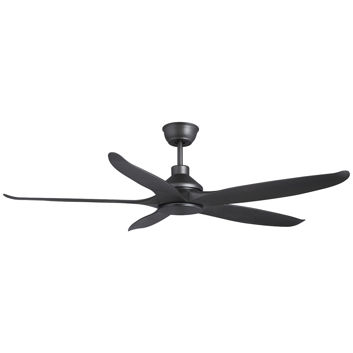 Quạt trần Benny BF-C54HE (5 cánh- có khiển-màu đen)