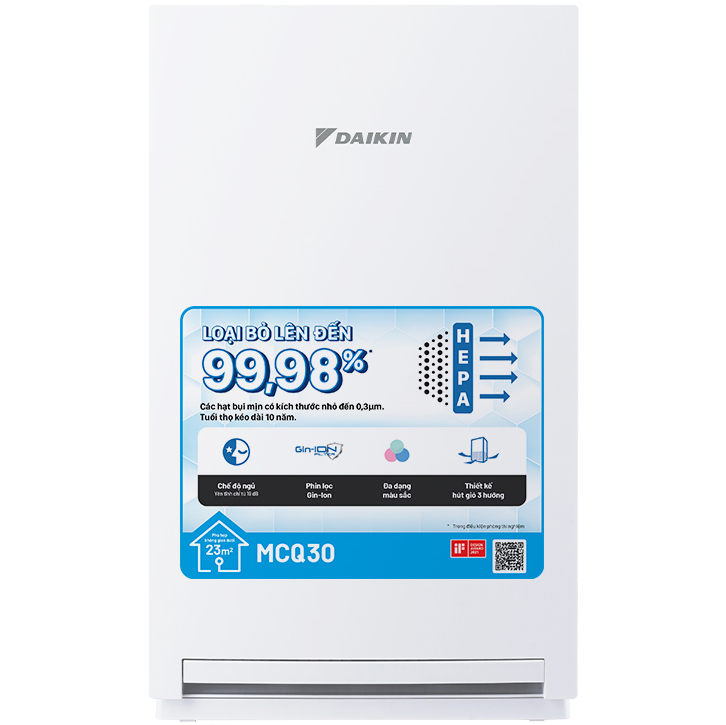 Máy lọc không khí Daikin MCQ30ZVM7-A (Blue) (23m2)