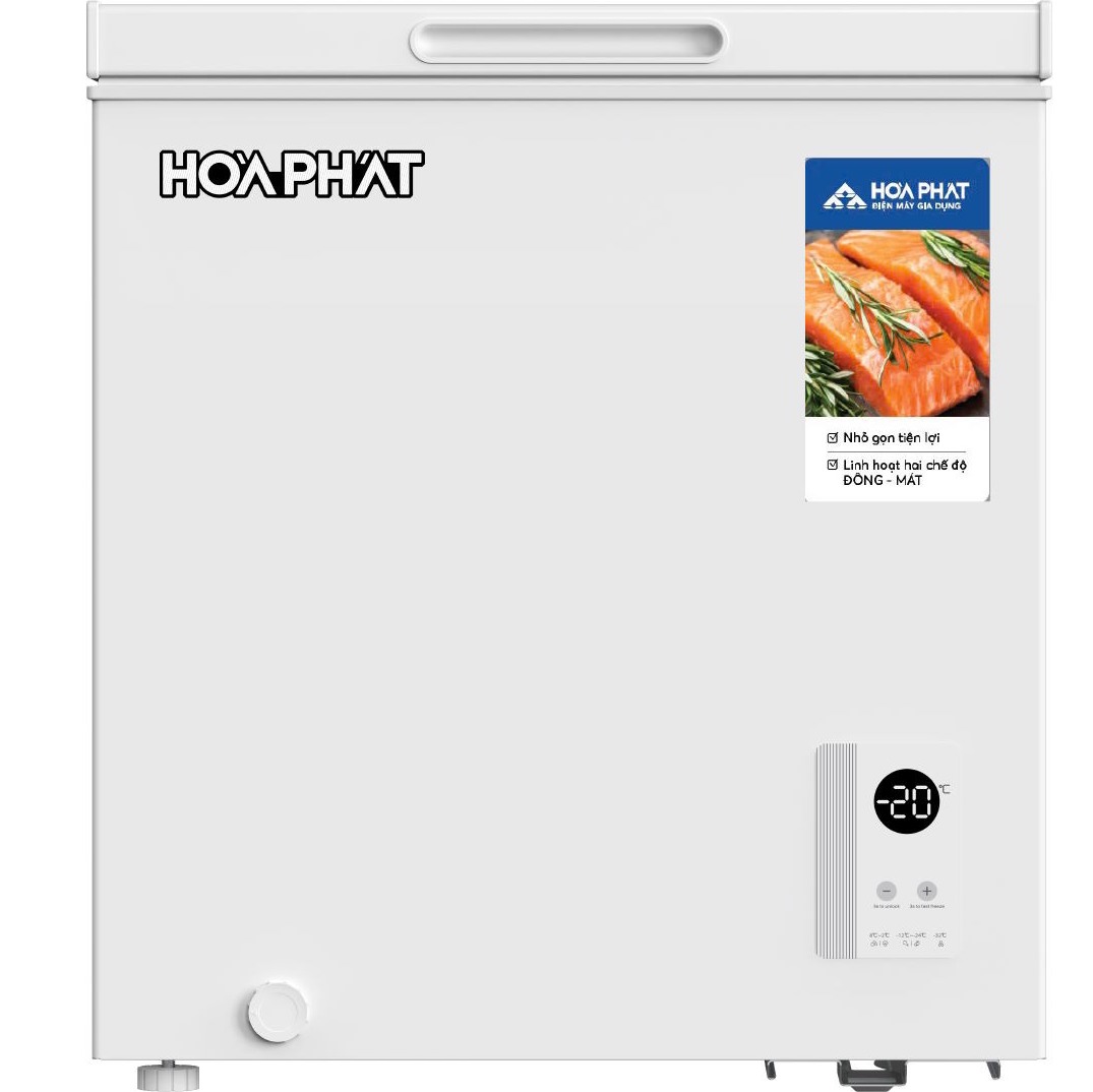 Tủ đông Hòa Phát 66 lít HPF AN666 (1 ngăn, dàn nhôm)
