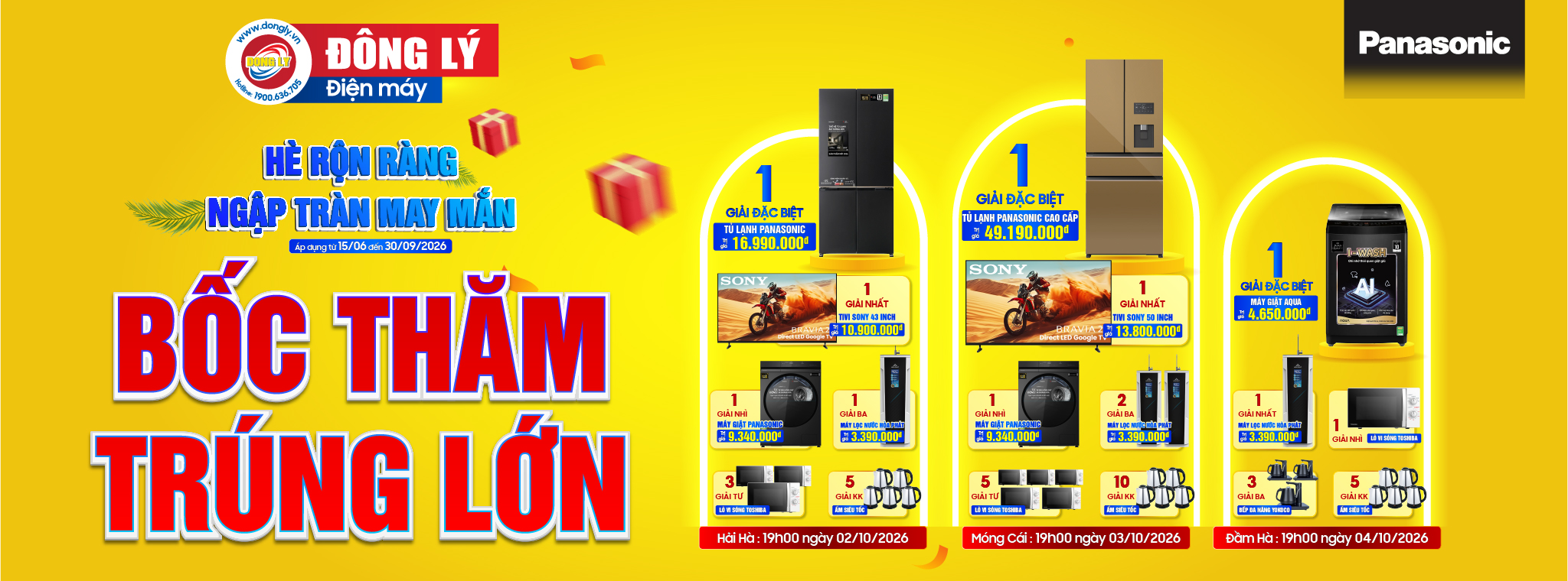 BỐC THĂM TRÚNG LỚN