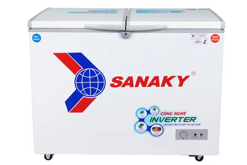 Tủ đông Sanaky 220 lít VH-2899W3 (2 ngăn, 2 cánh)