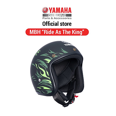 Mũ bảo hiểm Yamaha 3/4_RIDE AS THE KING (Size L)