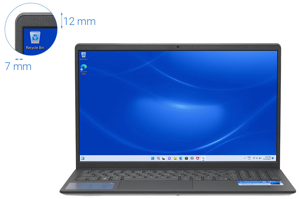 Laptop Dell Inspiron 15 3520 Core i3-1215U/8GBRAM/256GBSSD/15.6''FHD