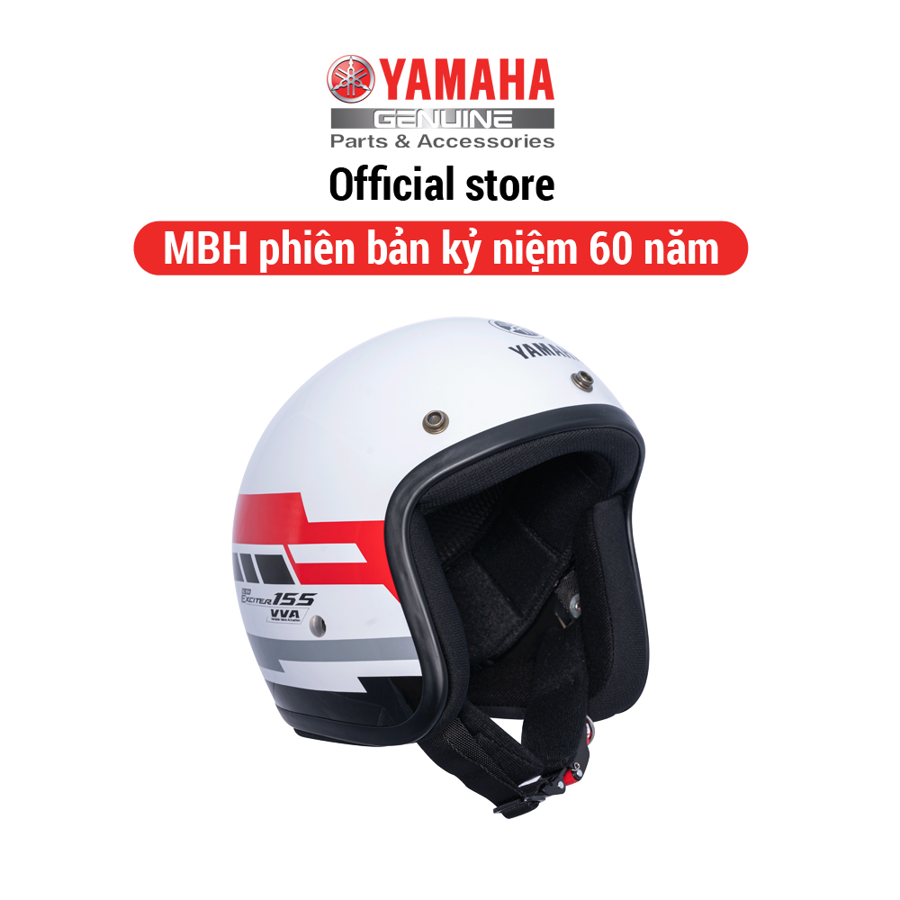 Mũ bảo hiểm Yamaha 3/4_KỶ NIỆM 60 NĂM (Size L)