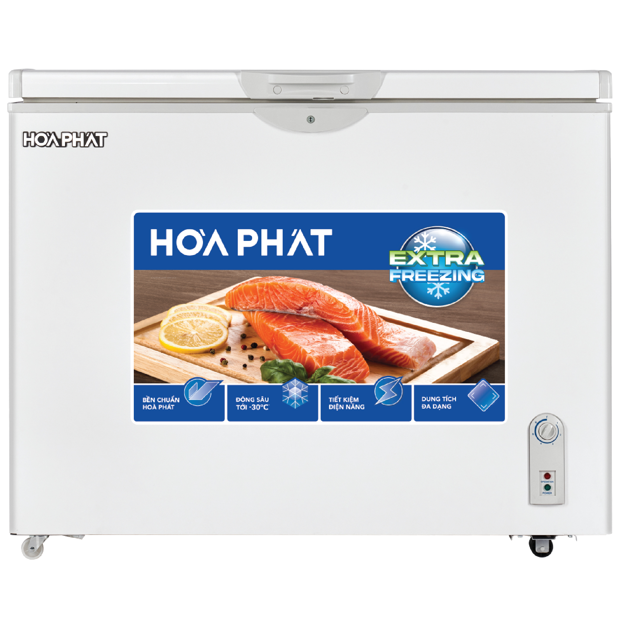 Tủ đông Hòa Phát 252 lít HCF516S1N1 (1 ngăn, 1 cánh)