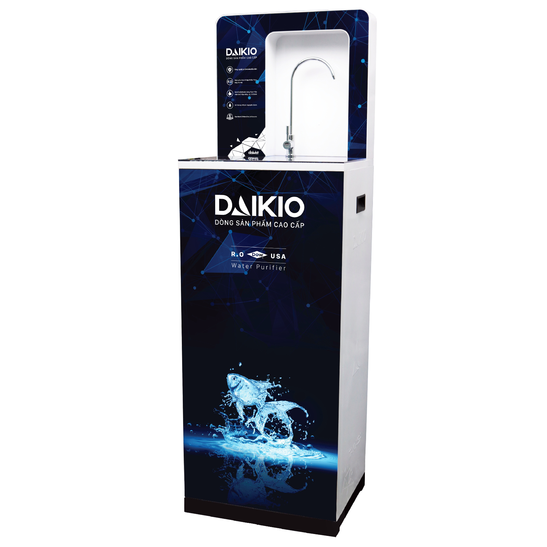 Máy lọc nước RO Daikio DKW-00009A (9 lõi)