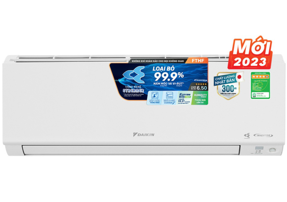 Điều hòa Daikin 2 chiều Inverter 12.300BTU FTHF35XVMV