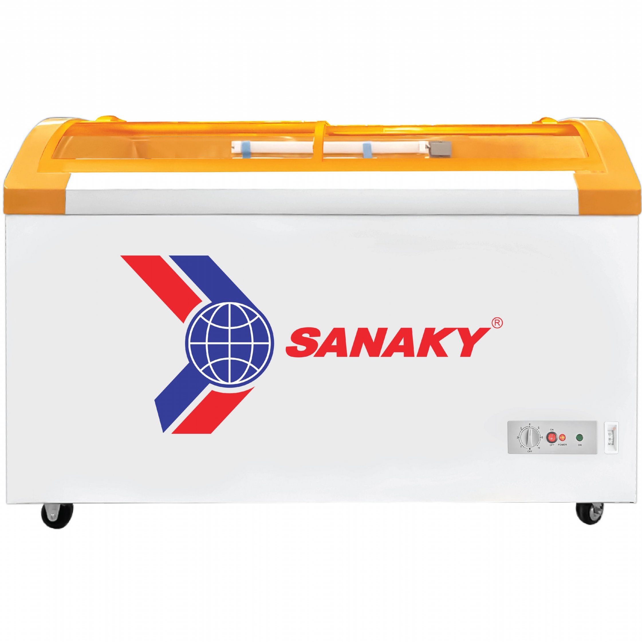 Tủ đông Sanaky 500 lít VH-899KA (1 ngăn, 2 cánh kính lùa)