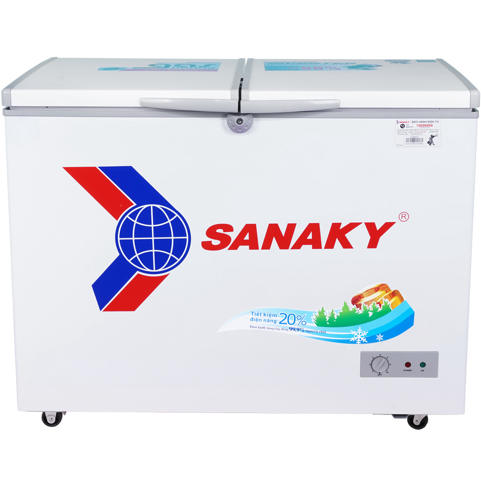 Tủ đông Sanaky 280 lít VH-2899A1 (1 ngăn, 2 cánh)