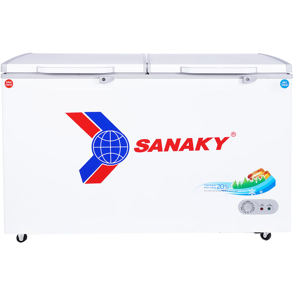 Tủ đông Sanaky 365 lít VH-5699W1 (2 ngăn, 2 cánh)