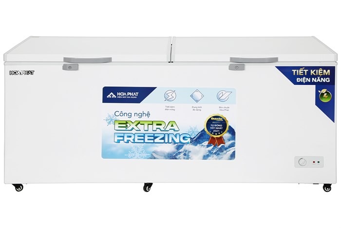 Tủ đông Hòa Phát 783 lít HPF AD6783.CR (1 ngăn, 2 cánh, dàn đồng)