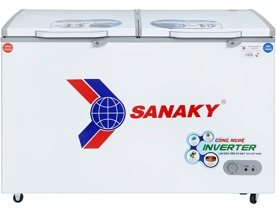 Tủ đông Sanaky 365 lít VH-5699W3 (2 ngăn, 2 cánh)